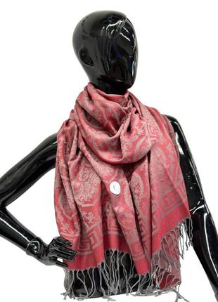 Жіночий шарф палантин fashion loft (100% шовк 170х70см)4 фото