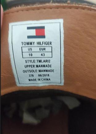 Черевики tommy hilfiger lari 2 cognac4 фото