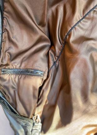 Кожаная мужская куртка, косуха5 фото