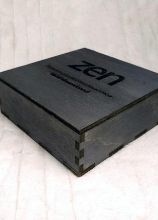 Коробка з накидною кришкою 9х9х2см 3мм