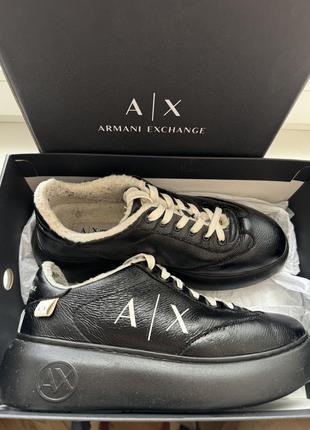 Кроссовки armani exchange