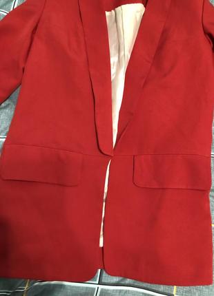 Червоний піджак4 фото