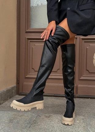 Ботфорти жіночі високі