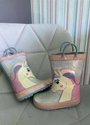 Резиновые сапоги резиночки 25 р