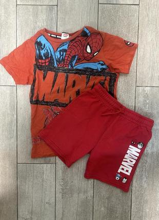 Костюм шорты футболка george