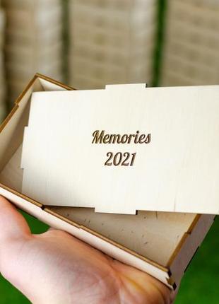 Коробка из фанеры с накидной крышкой 18х9х10см 3мм