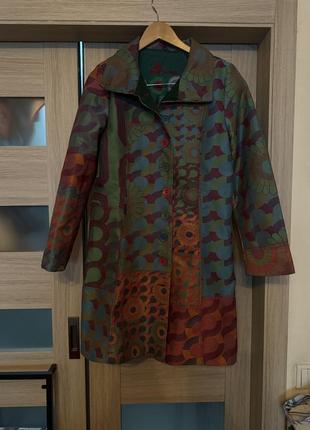 Классное пальто, плащ, desigual, оригинал!