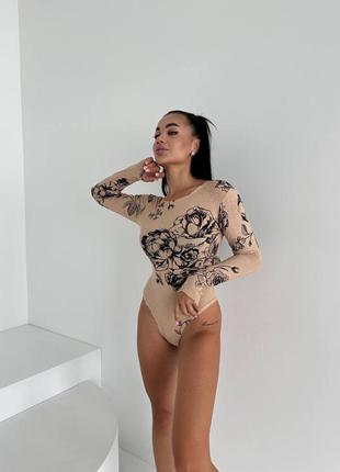 Боди с пальчиками