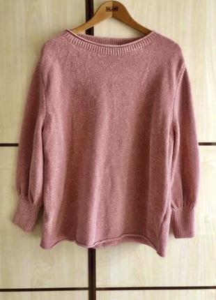 Свитер розовый zara