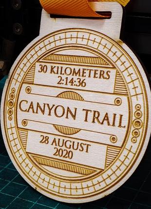 Медаль для выпускников 8х8см с лентой