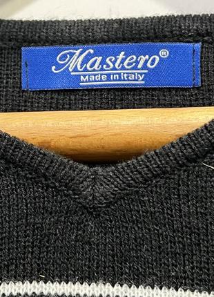 Мужской светер от премиального итальянского бренда mastero оригинал3 фото