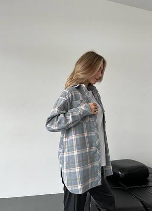 Тепла картата сорочка модель 286 9