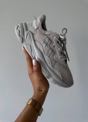 Кросівки жіночі демісезонні в стилі adidas ozweego adiprene beige адідас бежеві, 36-40