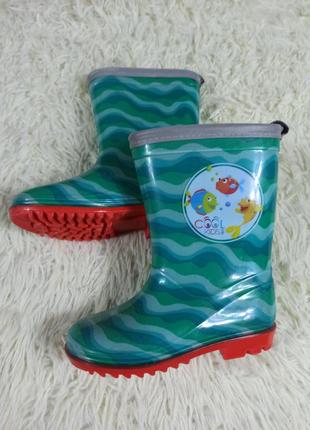 Сапоги силиконовые деми детские, 18,5см.