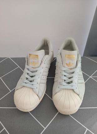 Кросівки adidas superstar, нат нубук, 37 р