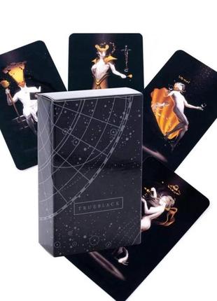 Настоящее черное таро 12*7 true black tarot 92