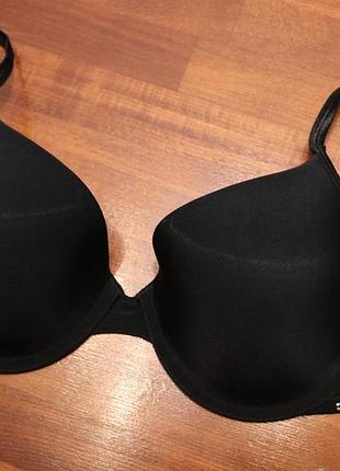 85с-38с базовый гладкий бюстгальтер с узким мостиком и съемными пуш-ап подушечками от palm...