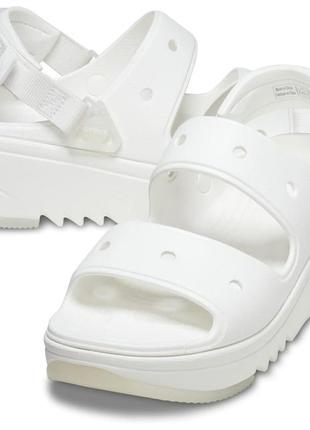 Женские босоножки crocs classic hiker xscape sandal. оригинал. новые. w8, w9
