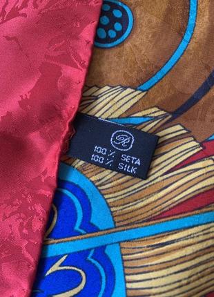 Шикарный шелковый итальянский платок jodhpur paris