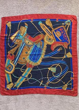 Шикарный шелковый итальянский платок jodhpur paris