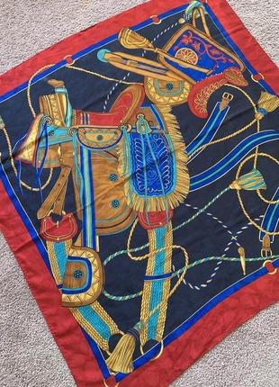 Шикарный шелковый итальянский платок jodhpur paris