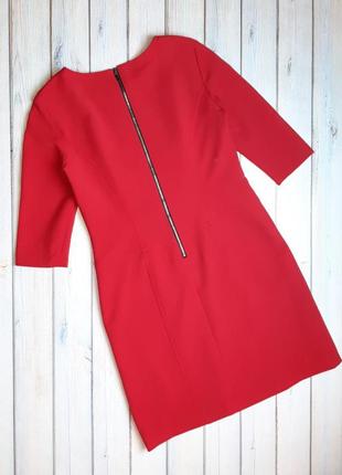 💥1+1=3 красное строгое платье футляр по колено gerry weber, размер 46 - 484 фото