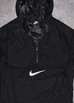 Nike nsw packable swoosh jacket (женская ветровка анорак найк )2 фото