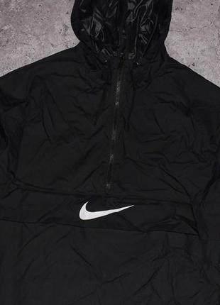 Nike nsw packable swoosh jacket (женская ветровка анорак найк )5 фото