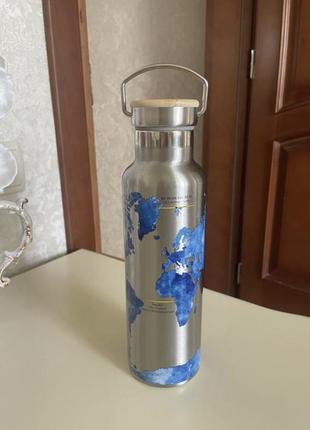 Нержавеющая сталь! бутылка-термос national geographic!!!