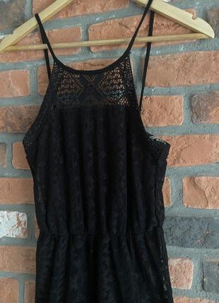 Платье черное длинное petites