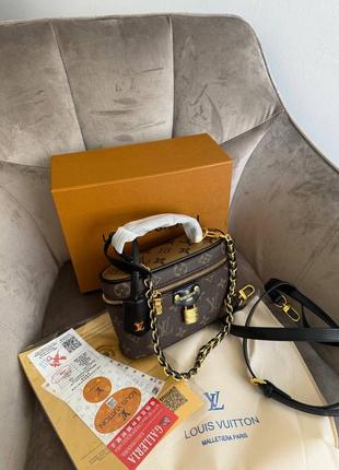 Кожаная сумка в стиле louis vuitton10 фото
