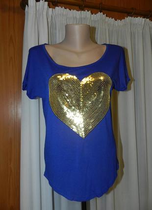 Футболка пайетки tally weijl