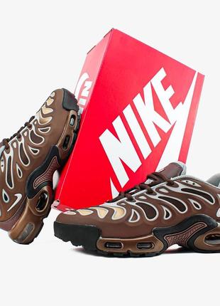 Nike air max plus drift "baroque brown" чоловічі якість висока зручні в носінні стильні2 фото