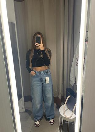 Нові джинси Zara wide leg джинси нові 34/36
