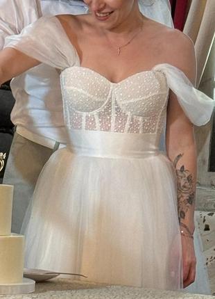 Платье свадебное свадебный наряд4 фото