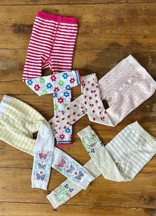 Колготы на девочку без носочка не утепленные, новые!