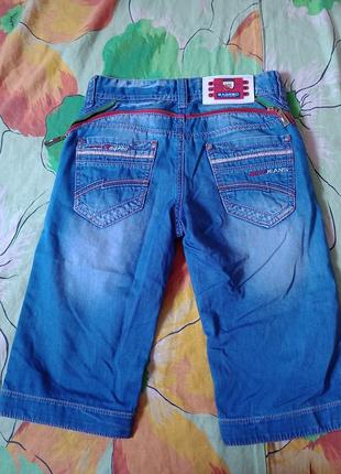 Bagrbo classic fashion стильные шорты-бриджы джинсовые  унисекс шикарные размер 26.9 фото