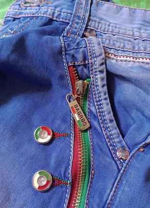 Bagrbo classic fashion стильные шорты-бриджы джинсовые  унисекс шикарные размер 26.10 фото