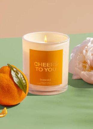 Арома свічка homesick cheers to you candle 227g