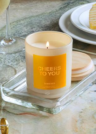 Арома свічка homesick cheers to you candle 227g