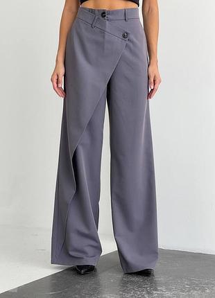 Женские брюки с запахом, штаны