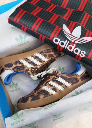 Adidas LOW pony wales bonner leopard