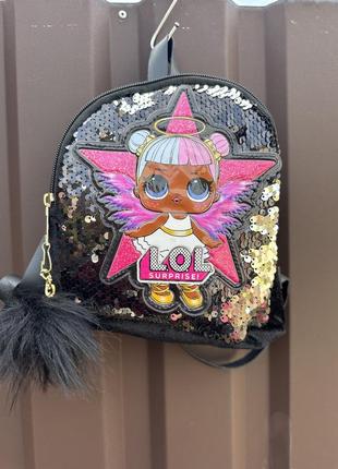 Рюкзак детский для девочки в садик рюкзачок лол