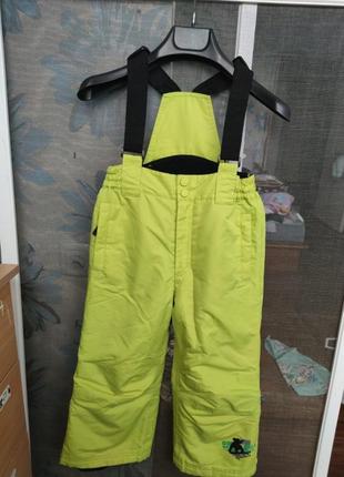 Горнолыжные зимние брюки на мальчика/девочку rodeo 110-116