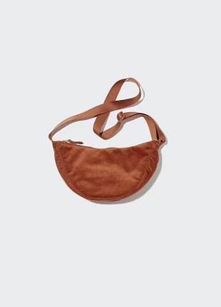 Сумка uniqlo темно-помаранчева