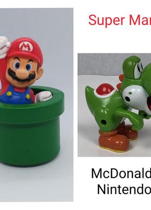 Super mario mcdonald's nintendo коллекционные фигурки