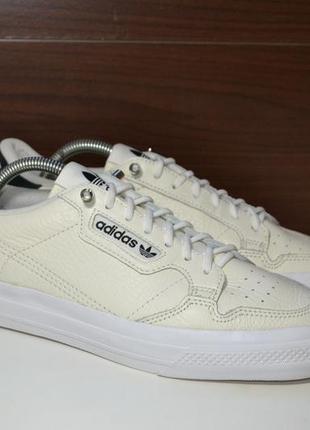 Adidas continental vulc 43.5р кросівки шкіряні оригінал снікерси кеди