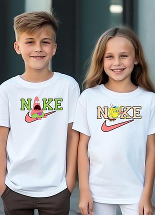 Футболка найк патрик найк губка боб nike sponge bob