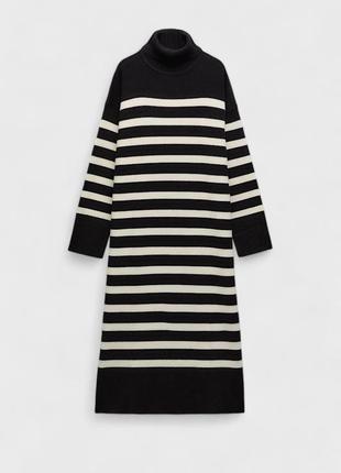 Трикотажное платье zara