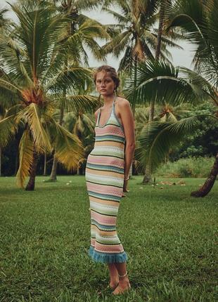 Красива вязана сукня крошет cotton on